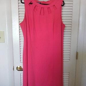 Guava Colored Cut Out Dress